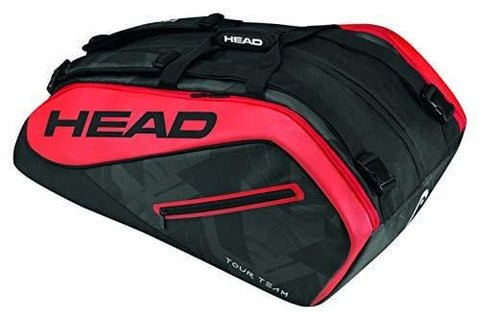 HEAD  Tour Team 12R Monstercombi Tennis Bag Black/Red
