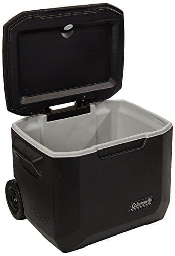 Coleman Wheeled Cooler | Xtreme Cooler Keeps Ice Up to 5 Days | Heavy-Duty 50-Quart Cooler with Wheels for Camping, BBQs, Tailgating & Outdoor Activities