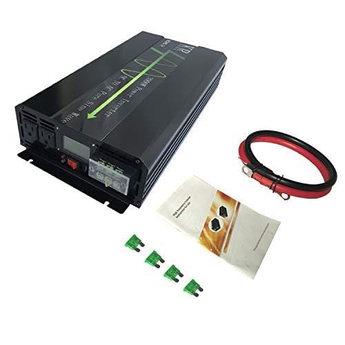 KRXNY 3000W Pure Sine Wave Power Inverter Peak 6000W 48V DC to 110V 120V AC 60HZ for Car RV Use or Home Solar System with LCD Display