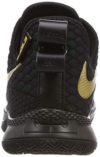 Nike Men's Lebron Witness III Basketball Shoes Black/Metallic Gold, Size 12
