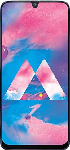 Samsung Galaxy M30 6.4" 5000 mAh 64GB GSM Unlocked Smartphone - No CDMA - No Warranty (Gradation Black) (Blue)