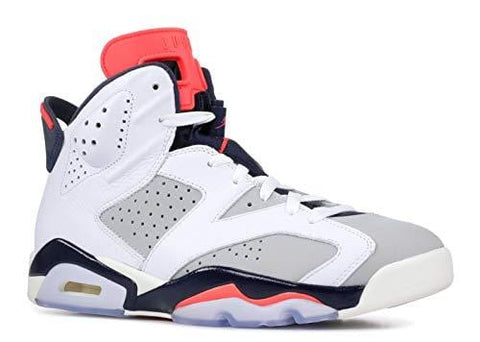 Nike Jordan Retro 6 - Men's (13, White/Infrared 23/Neutral Grey/White/Sail)