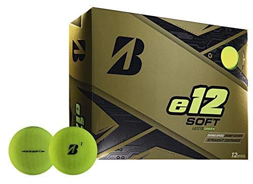 Bridgestone Golf e12 Soft Golf Balls, Matte Green (One Dozen) [product _type] Bridgestone Golf - Ultra Pickleball - The Pickleball Paddle MegaStore