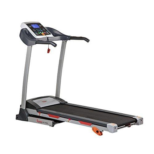 Sunny Health & Fitness Treadmill Folding Motorized Running Machine