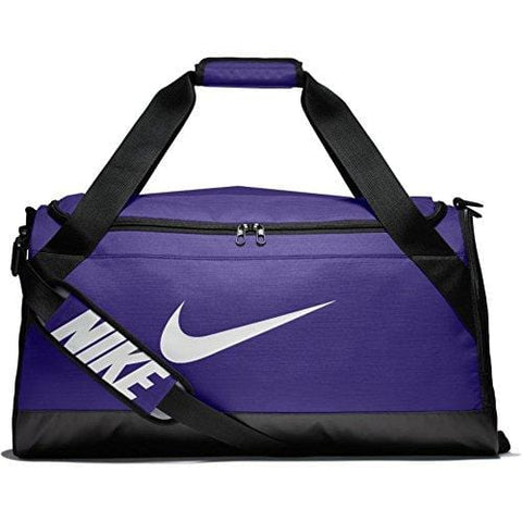 Nike Brasilia (Medium) Training Duffel Bag - TM PURPLE/BLACK/WHITE - BA5334-547
