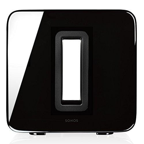 Sonos Sub, the wireless subwoofer for deep bass. (Black)