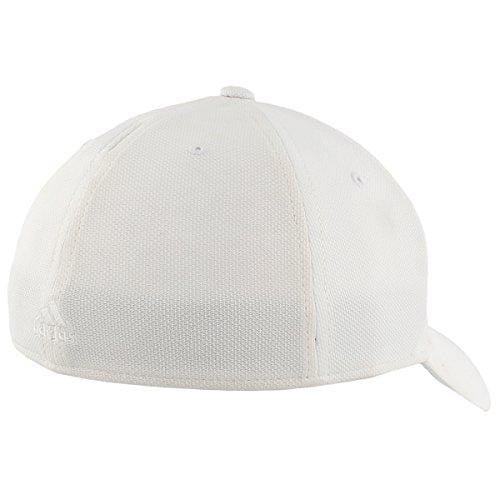 adidas Men's Rucker Stretch Fit Cap, White/Black, Large/X-Large
