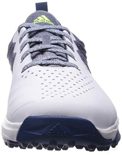 adidas Men's Adipower 4ORGED S Golf Shoe, Legend Marine/FTWR White/hi-res Yellow, 10.5 M US [product _type] adidas - Ultra Pickleball - The Pickleball Paddle MegaStore