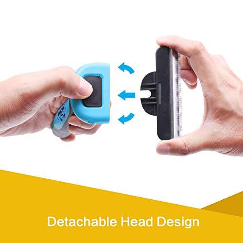 Pet Grooming Brush Effectively Reduces Shedding by Up to 95% Professional Deshedding Tool for Dogs & Cats