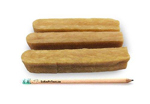 Himalayan Gold Yak Dog Chews | Grade A Quality, 100% Natural, Healthy & Safe For Dogs, Odorless, Approx. 1LB Bag With 3-4 Huge Pieces, Treat For Dogs, Keeps Dogs Busy & Enjoying, Indoors & Outdoor Use