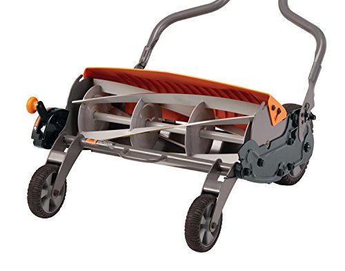 Fiskars StaySharp Max Reel Mower, 18 Inch (362050-1001),Black