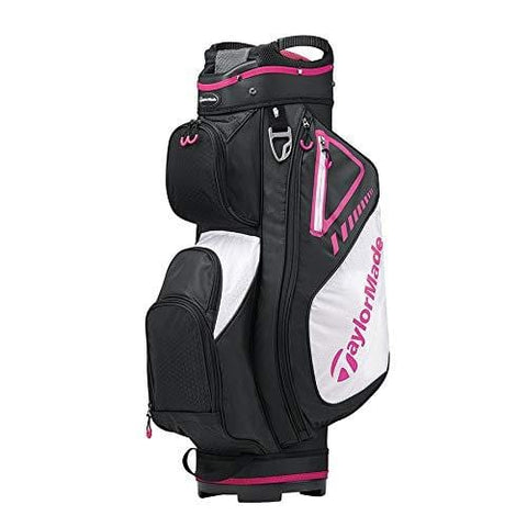 TaylorMade 2019 Golf Select Cart Bag, Black/Pink