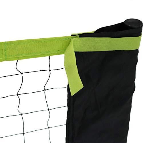 Sunnydaze Portable Pickleball Net, Includes Stand, 12-Foot