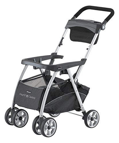 Chicco KeyFit and Fit2 Car Seat Compatible Caddy Baby Stroller Frame, Black