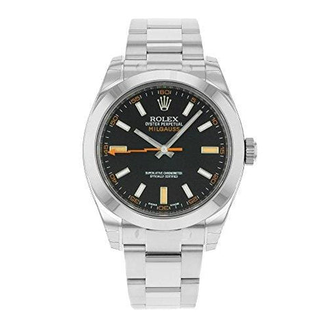 Rolex Milgauss Blue Dial Stainless Steel Mens Watch 116400GV