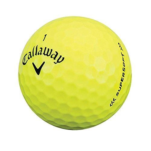 Callaway Supersoft Golf Balls, Prior Generation, (One Dozen), Yellow [product _type] Callaway - Ultra Pickleball - The Pickleball Paddle MegaStore