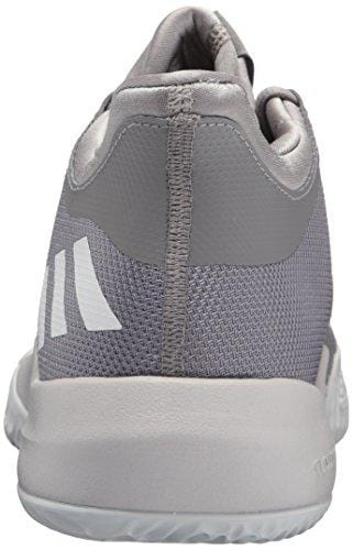 adidas Performance Men's Rise up 2 Basketball Shoe, Grey Three/White/Medium Grey Heather, 8.5 M US