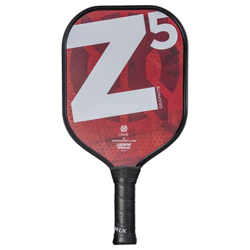 Onix Graphite Z5 Graphite Carbon Fiber Pickleball Paddle with Cushion Comfort Grip