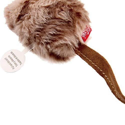 Gigwi Chirpy Cat Mouse Toy Squeak- Cat Toys Interactive Squeaking Mouse Cat Toy Melody Chaser Play N Squeak Kitten Toy, Mouse Sound Cat Toy for Boredom - Ultra Pickleball