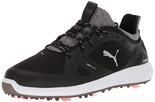 PUMA Golf Men's Ignite Pwradapt Golf Shoe Black, 10.5 Medium US
