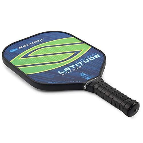 Selkirk Latitude Widebody Composite Pickleball Paddle - USAPA Approved - PowerCore Polymer Core - PolyFlex Composite Surface - EdgeSentry Protection - ThinGrip Handle (Lakeside Lime) [product _type] Selkirk Sport - Ultra Pickleball - The Pickleball Paddle MegaStore