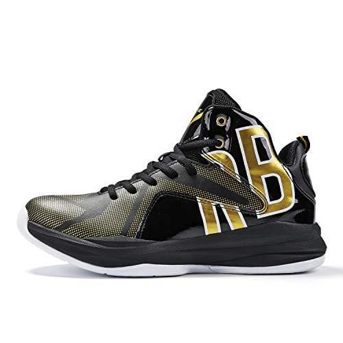 Mens Basketball Shoes Equality Signature Comfortable Sneakers for Boys Breathable Girls Basketball Shoes Non-slip High Top Shoes for Boys Cushion Boys Basketball Shoes Tennis Shoes Size 10 Black