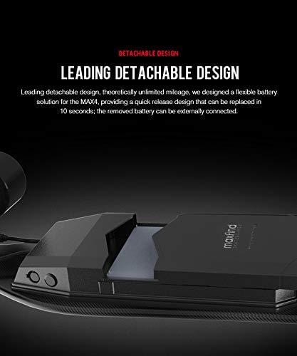 Maxfind Max-4 Super Range Electric Skateboard, 25 MPH Top Speed, 1500W Motor, 13-40 Miles Range, 16.5 Lbs, 8 Layers Maple Longboard with Wireless Remote Control (Super Range)