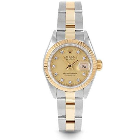 Rolex Datejust Swiss-Automatic Female Watch 69173 (Certified Pre-Owned)