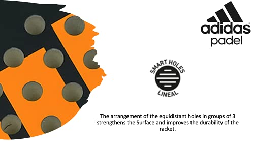 Adidas Paddle Tennis Racket Training CTRL Fiber Glass with Eva Soft Performance Padel Raquet Pop Tennis Paddle Pickleball Beach Tennis (Set of 2)