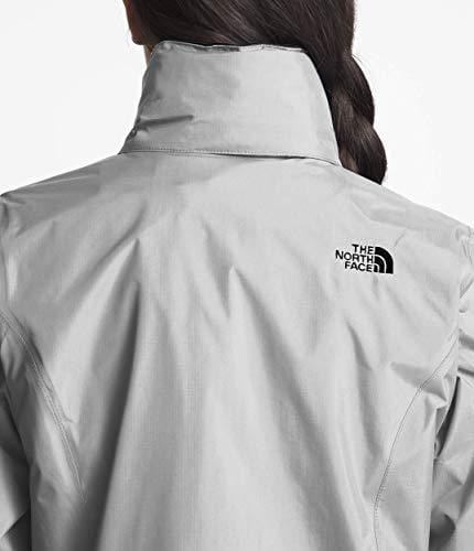 The North Face Women's Resolve 2 Jacket Mid Grey/TNF Black Large