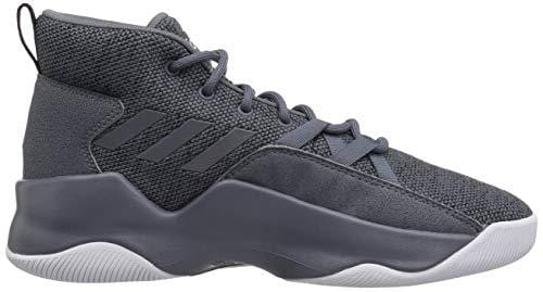 adidas Men's Streetfire Basketball Shoe, Onix/Black, 7.5 M US
