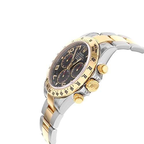 Rolex Daytona 116523 BLA 18K Yellow Gold & Steel Automatic Men's Watch