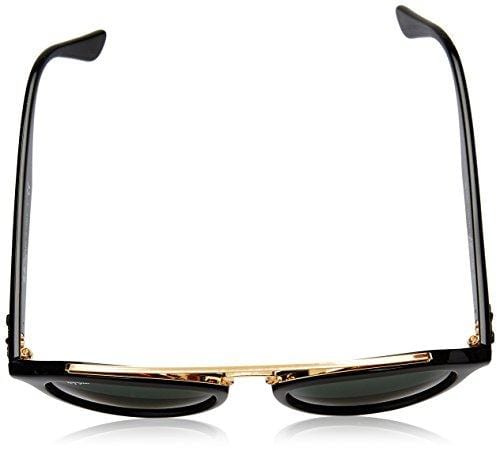 Ray-Ban INJECTED WOMAN SUNGLASS - BLACK Frame DARK GREEN Lenses 50mm Non-Polarized