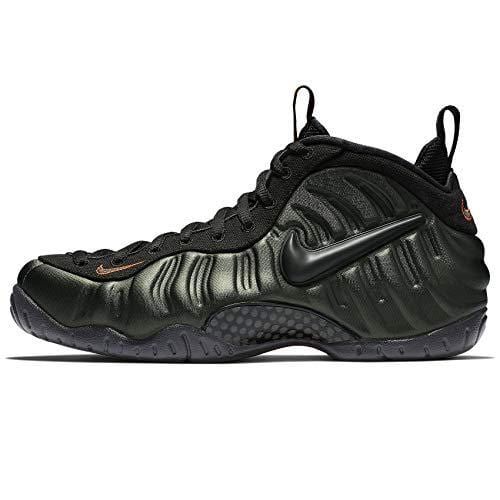 Nike Air Foamposite Pro Men's Shoes Sequoia/Black/Team Orange 624041-304 (11.5 D(M) US)