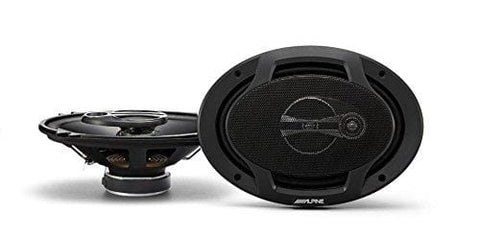 Alpine SPJ-691C3 Alpine 6 x 9 Inches Coaxial 3-Way Speaker, Set of 2