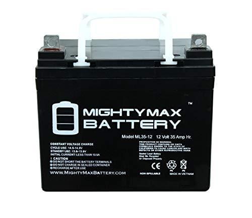 Mighty Max Battery ML35-12 - 12V 35AH DC DEEP Cycle SLA Solar Energy Storage Battery Brand Product