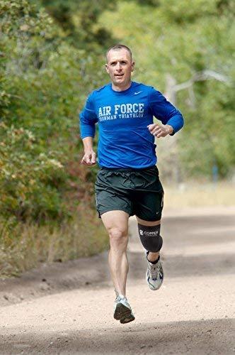 Copper Compression Recovery Knee Sleeve - GUARANTEED Highest Copper Content With Infused Fit. #1 Copper Knee Brace for Men And Women. Wear To Support Stiff & Sore Muscles & Joints (Medium)