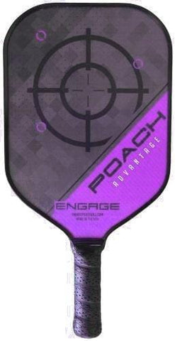 Engage Poach Advantage Pickleball Paddle (Purple 7.5 oz) [product _type] Engage Pickleball - Ultra Pickleball - The Pickleball Paddle MegaStore