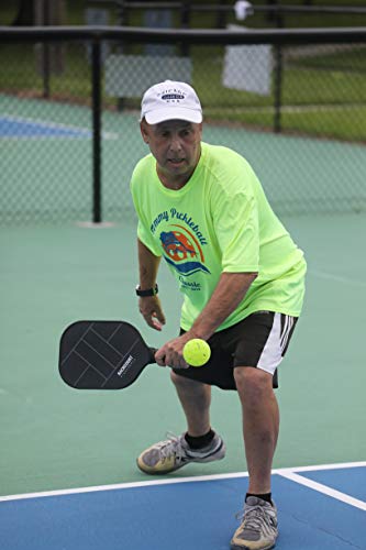 Backcourt Pickleball Paddle, Graphite Pickleball Paddle, Honeycomb Core, 1 Racquet, Includes Paddle Cover, Graphite Face, Lightweight