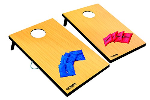 Triumph Premium 2x3 Cornhole Set - Includes 2 Portable Boards and 8 12.5 Ounce Cornhole Bags