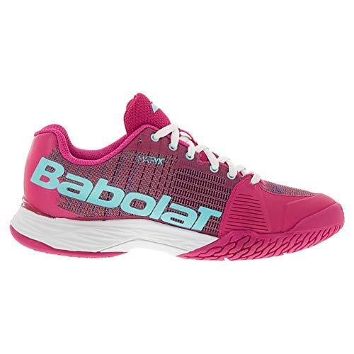 Babolat Women's Jet Mach I All Court Tennis Shoes, Purple/Blue Pastel (Size 7.5 US)