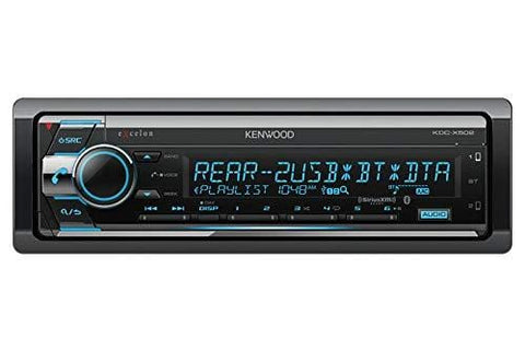 Kenwood eXcelon KDC-X502 CD Receiver with Bluetooth