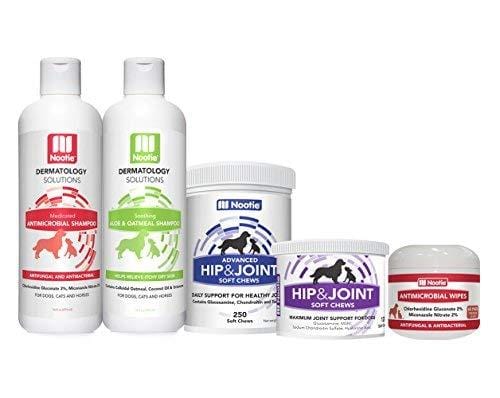 Nootie Calming Treats for Dogs 120CT - Dog Anxiety Relief Organic Passion Flower 150Mg of Hemp Oil for Dogs per Soft Chew Calming Aid for Anxiety Relief for Dogs and Pets Calming Dog Treats