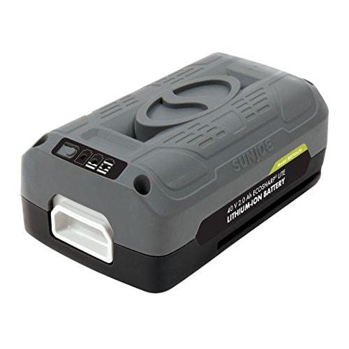 Snow Joe + Sun Joe iONMAX iBAT40-LTE EcoSharp LITE Lithium-Ion Battery | 40 Volt | 2.0 Ah