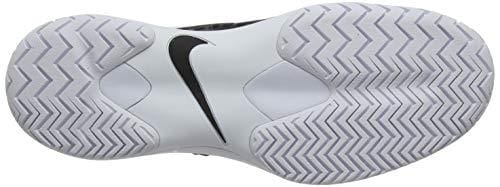Nike Men's Air Zoom Cage 3 HC Tennis Shoes (11 D(M) US, Black/White-Anthracite)