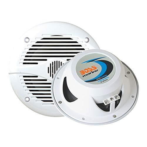 BOSS Audio MR60W 200 Watt (Per Pair), 6.5 Inch, Full Range, 2 Way Weatherproof Marine Speakers (Sold in Pairs)