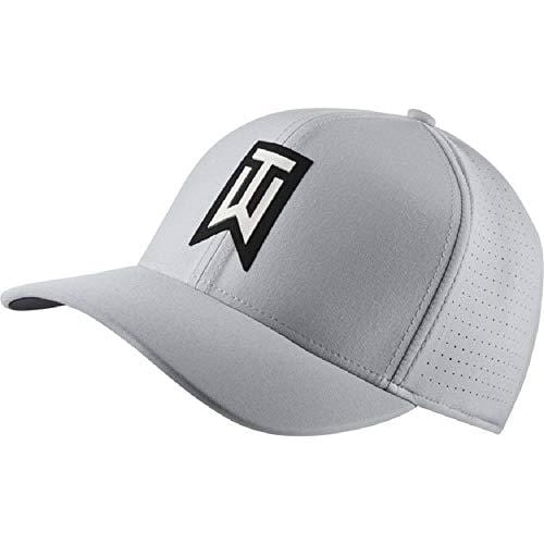 NIKE TW AeroBill Classic 99 Performance Golf Cap 2018 Wolf Gray/Anthracite/Black Medium/Large