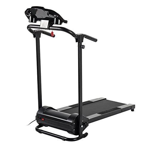 ZELUS Folding Treadmill Electric Motorized Running Machine with Downloadable Sports App Control Walking & Running OR Treadmill Mat, Cup Holder, MP3 Player & Wheels Easy (Treadmill with APP Control)