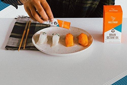 Bulletproof Brain Octane Oil Go Packs, Travel Friendly Packets, Keto Diet Friendly Source of C8 Energy, More Than Just MCT (15 Count)