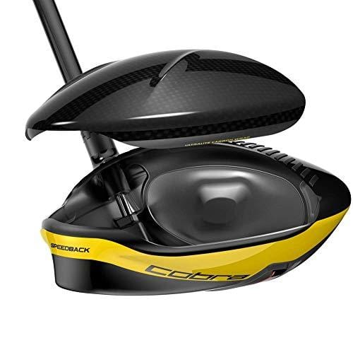 Cobra Golf 2019 F9 Speedback Driver Satin Black-Yellow (Men's, Right Hand, Fujikura Atmos Tour Spec Blue 6, Stiff Flex, 10.5)